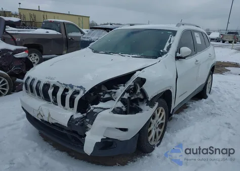 2015 Jeep Cherokee Latitude z USA, uszkodzony, nr VIN 1C4PJLCB8FW656494